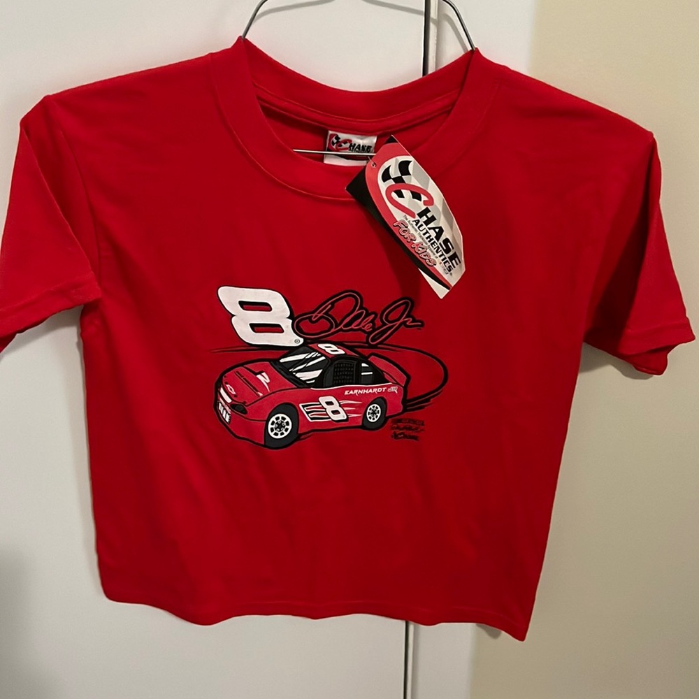 Dale Earnhardt Jr youth size 5/6 T-shirt Brand new with tags Chase Brand
